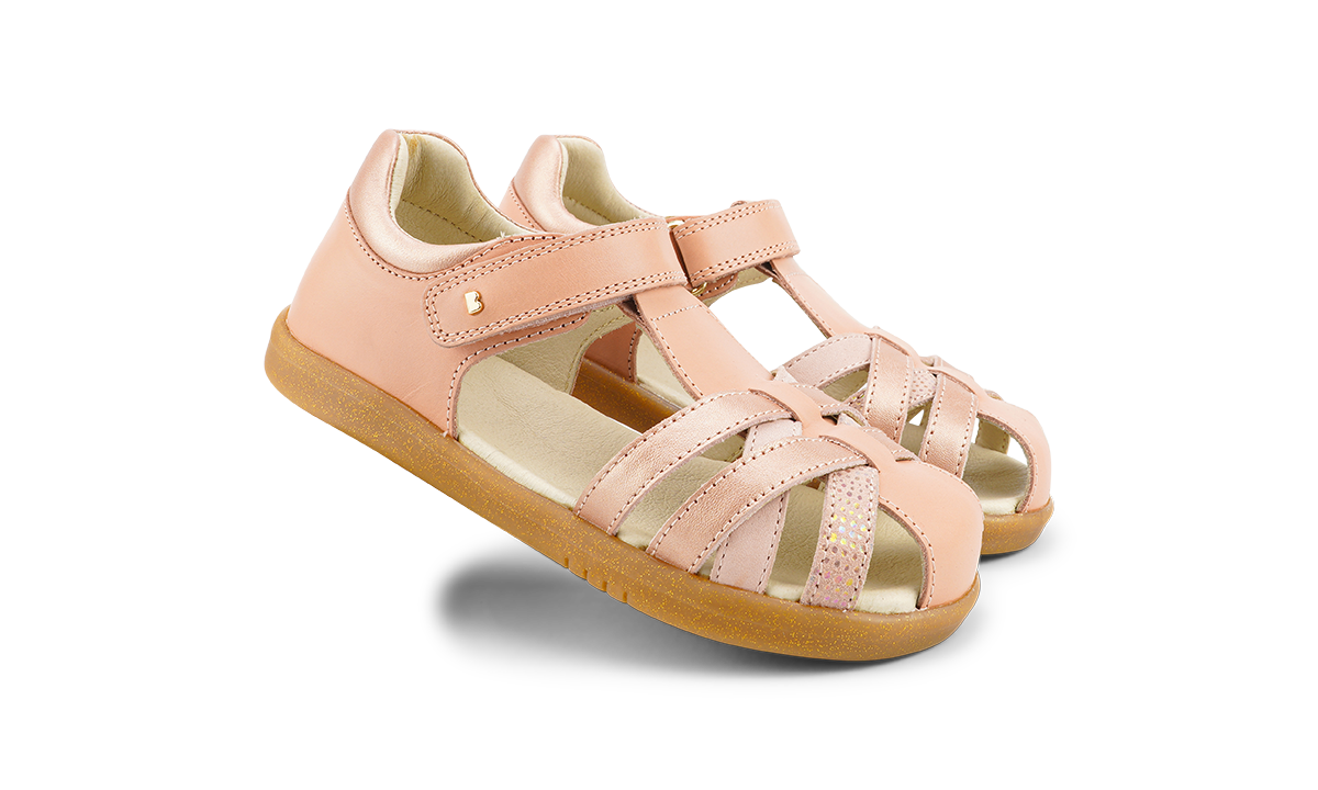 Cross Jump Dusk Pearl + Rose Gold