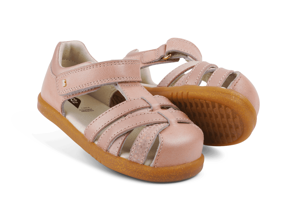 Cross Jump Dusk Pearl + Rose Gold